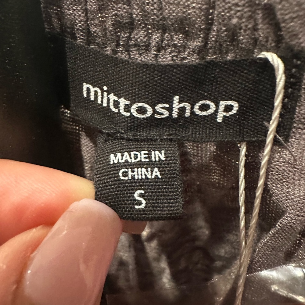 Mittoshop Slate Ruffle Button Blouse - Picture 4 of 10